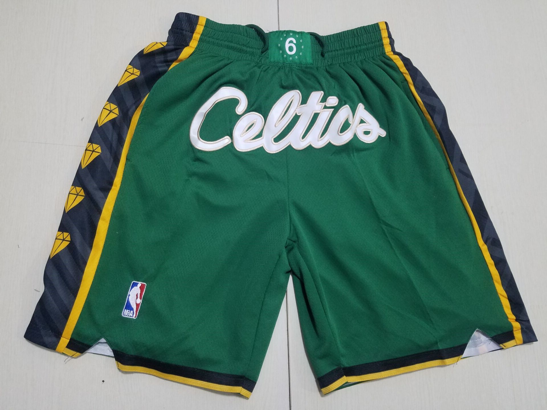 Men NBA Boston Celtics Shorts 20230218->milwaukee bucks->NBA Jersey